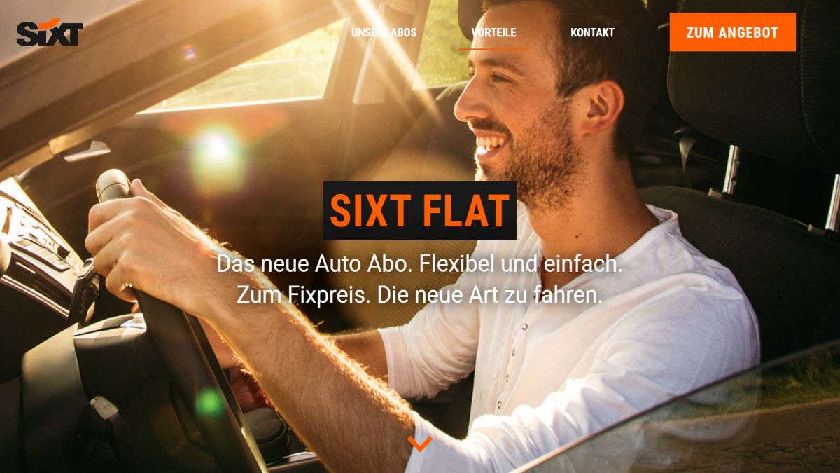 Sixt Flat Nonstop: tak działa abonament samochodowy