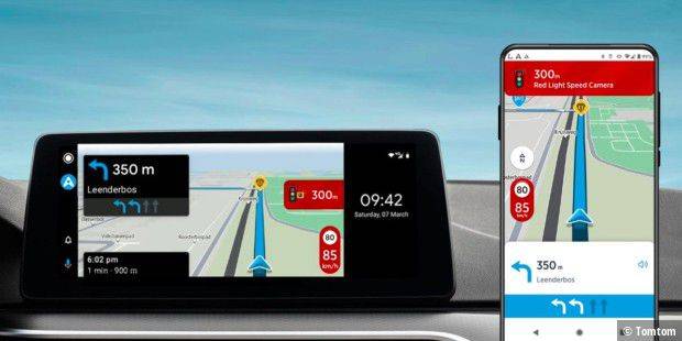 Darmowa aplikacja nawigacyjna Tomtom Ami Go na Androida Auto