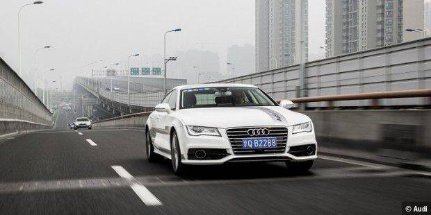 Audi pokazuje pilota korków: autonomiczny do 60 km/h